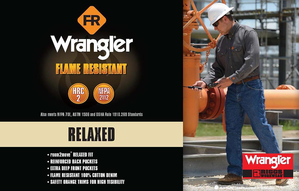 Buy 2 Get One Free Wrangler FR Fire Resistant Work Jeans & More
